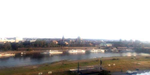 Elbe, Blick auf die Altstadt Webcam