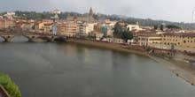 Remblai du fleuve Arno Webcam - Florence