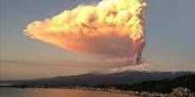 Etna - stratovolcan actif Webcam - Messine