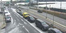 Autobahn FDR, Blick auf den Fähranleger Webcam
