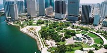 Parco di fronte al mare Webcam - Miami