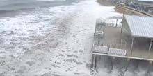 Vista sul molo di Salisbury Beach Webcam