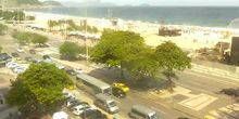 Rue animée sur la côte Webcam - Rio de Janeiro