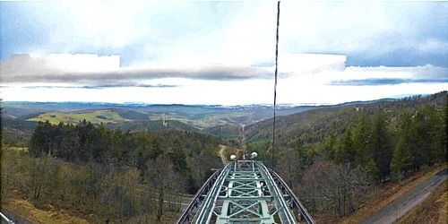 Panorama della Bergstation Schauinslandbahn Webcam