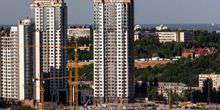 Blick vom Wolkenkratzer Webcam - Kiev