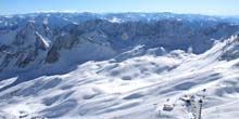 Vue des pistes de ski Webcam