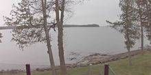 Vista del lago Champlain della baia di Cumberland Webcam - Plattsburgh