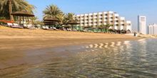 Blick auf die Meerenge vom Hotel Le Meridien Webcam - Abu Dhabi