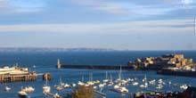 Vista della baia dalla Old Government House Webcam - Saint Peter Port