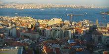 Vista dalla torre di Galata Webcam - Istanbul