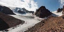 Glacier Bogdanovich Webcam - Almaty