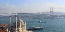 Bosporus-Brücke, Ortakey-Moschee Webcam
