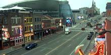 Bridgestone Arena, veduta di Broadway Webcam