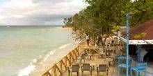 Cafe an der Küste in Las Terrenas Webcam - Santo Domingo