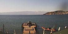 Spiaggia Cuba Libre sul Lago di Ohrid Webcam - Ohrid