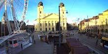 Église réformée, grande roue Webcam - Debrecen