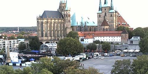 Place de la cathédrale Webcam - Erfurt