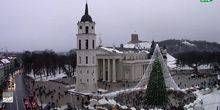 Place de la cathédrale Webcam - Vilnius