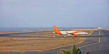 Aeroporto di Lanzarote nelle Isole Canarie Webcam