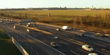 Flughafen und angrenzende Autobahn Webcam