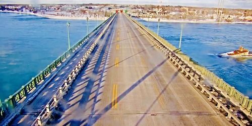 Friedensbrücke zwischen Kanada und den USA Webcam