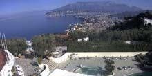 Golfo di Napoli dall'Aminta Hotel Webcam - Sorrento