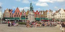 Grote Markt Square Webcam - Bruges