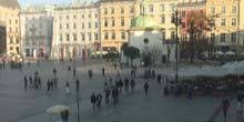 Piazza del mercato principale Webcam - Cracovia