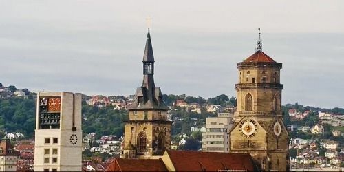 Quartier historique. Les meilleurs endroits de Stuttgart Webcam