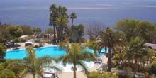 Hotel an der Küste von Playa de la Americas Webcam