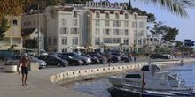 Vista sul mare dall'hotel OSEJAVA Webcam - Makarska