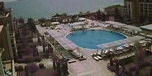 Hotel mit Pool an der Schwarzmeerküste Webcam - Pernik
