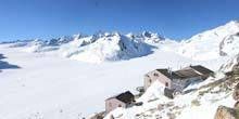 Capanna Concordia nelle Alpi Webcam