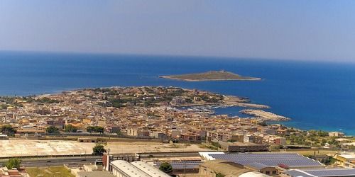 Panorama della città. Mar Tirreno Webcam