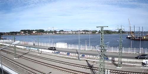 Canale dal porto di Brightling al Mar Baltico Webcam