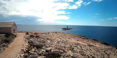 Cap Horn (Planca) - une magnifique baie de l'Adriatique Webcam - Sibenik