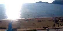 Strand auf Korfu Insel Webcam - Kerkyra