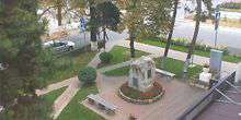 Monument ave. Kirov und Straße. Malygina Webcam - Pjatigorsk