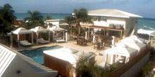 Kleines Hotel am Ufer von Palm Beach Webcam - Georgetown