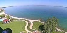 Little Traverse Bay sul lago Michigan Webcam