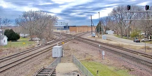 Incrocio Di Ferrovie In Illinois Webcam - Rochelle