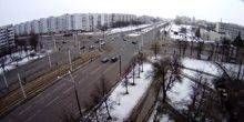 Die Kreuzung der Alleen Moskovsky und Pobeda Webcam - Vitebsk