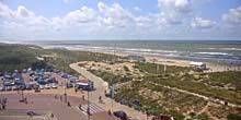 Côte avec plages de Northwijk Webcam