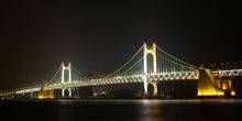 Kwanan-Brücke, Fußgängerpromenade Webcam - Busan