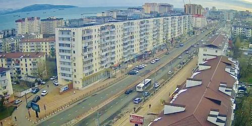 Avenue Lénine. Vue mer et montagne Webcam