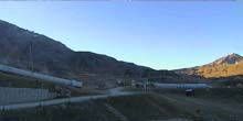 Les Arcs (Savoyen) auf einer Höhe von 2000 Metern Webcam