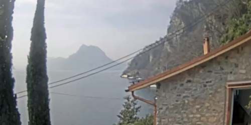 La riva del Lago di Lugano Webcam
