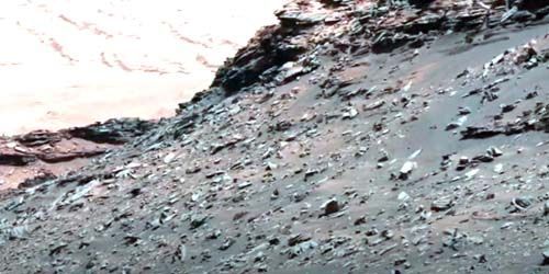 La superficie di Marte Webcam