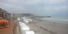 Belle promenade avec plages Webcam - Mer-les-Bains