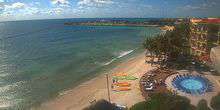 Spiaggia di Puerto Morelos Webcam - Cancun